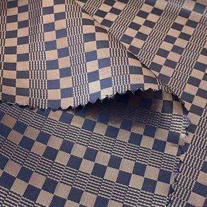 100% polyester carreaux jacquard doublure <span class=keywords><strong>taffetas</strong></span> tissé double couleur doublure <span class=keywords><strong>utilisation</strong></span> pour costume - Product Image 2