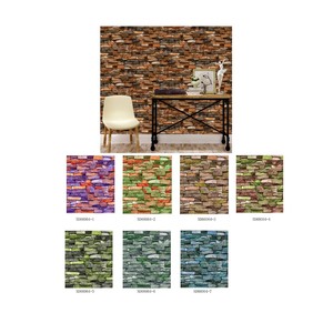 Papel pintado vendedor caliente clásico del pvc 3d, papel pintado de <span class=keywords><strong>la</strong></span> <span class=keywords><strong>raya</strong></span> del hogar del papel de empapelar del <span class=keywords><strong>restaurante</strong></span> - Product Image 6