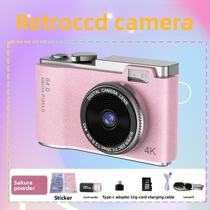 กล้องเด็กสุดเทรนดี้สไตล์เรโทร 4K HD พร้อมหน้าจอหมุนได้ 3.0 องศา และระบบ AI Beautification สำหรับเด็ก - Product Image 4