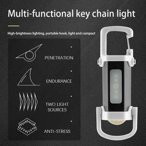 Mini <span class=keywords><strong>lampe</strong></span> torche <span class=keywords><strong>porte</strong></span>-clés, <span class=keywords><strong>lampe</strong></span> latérale portable, <span class=keywords><strong>lampe</strong></span> torche rechargeable, étanche, <span class=keywords><strong>porte</strong></span>-clés suspendu, <span class=keywords><strong>lampe</strong></span> de poche pour le camping, la marche - Product Image 2
