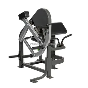 Plaque chargée bras Curl Machine Commercial Fitness Machine Biceps Curl Machine À Vendre Équipement De Gymnastique Commercial Assis Réglable