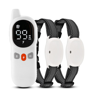<span class=keywords><strong>Collar</strong></span> de Adiestramiento Electrónico Inteligente para Dos Perros Simultáneamente, Intensidad Ajustable, Inofensivo, Profesional - Product Image 1