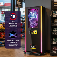 Máquina Expendedora con Verificación de Edad, Diseño Compatible con ADA, Pantalla Táctil, WiFi, 4G LTE, SDK, Pago con Tarjeta, Monedas, Billetes y Código QR, Capacidad para 280 Productos