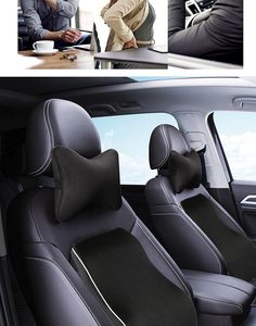 Cojín de Soporte Lumbar Ergonómico de Espuma Viscoelástica para Asiento de Coche y Oficina, Almohada Ortopédica para la Espalda Baja - Product Image 6