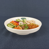 Bol à sauce et à collation en mélamine écologique personnalisé en usine, style coréen, durable, réutilisable, passe au lave-vaisselle, qualité alimentaire