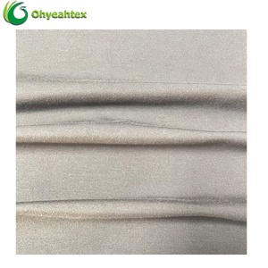 Tissu jersey écologique <span class=keywords><strong>Oeko</strong></span> <span class=keywords><strong>Tex</strong></span> tricoté uni teint 340 g/m² 61 % <span class=keywords><strong>bambou</strong></span> 27 % <span class=keywords><strong>coton</strong></span> biologique 12 % élasthanne pour vêtements de sport - Product Image 6