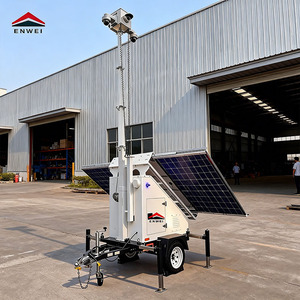 Remorque solaire mobile étanche hors réseau avec câble personnalisé et batterie gel DC12V <span class=keywords><strong>pour</strong></span> sites de construction et d'exploitation minière - Product Image 3