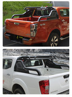 Nouveaux accessoires 4x4 pour Nissan Navara Frontier 2007-2014 Sports Bar Roll Cage en noir Compatible avec les modèles Hilux et F150