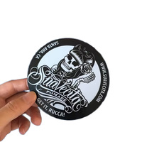 (3 pièces) Autocollants ronds en vinyle découpés à la forme, imperméables, sur le thème de la sensibilisation à la santé mentale, pour ordinateur portable, téléphone, bouteille, skateboard, carnet