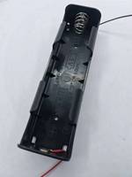 Support de batterie double long 2*D 3V
