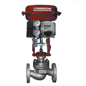 Válvula de Bola Serie 21000 Masonelian con Posicionador SVI2 21123121, Actuador 87/88, Tamaño 3/4"-8", Neumática, para la Industria del Gas y Petróleo, OEM - Product Image 1