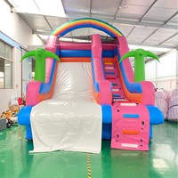 Toboggan Gonflable Triangulaire pour Parc Aquatique, Toboggan de Yacht, Château Gonflable, Trampoline, Piscine à Balles – Fabriqué en Chine