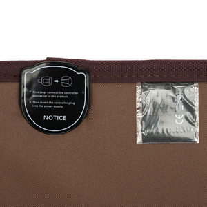 Colchoneta de Masaje de Turmalina Hexagonal Negra <span class=keywords><strong>Nuga</strong></span> Best de Cerámica Coreana de Venta Caliente con Iones Negativos para el Cuidado de la Salud Corporal - Product Image 5