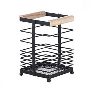 ชั้นวางของโลหะพับได้ ทนทาน ใช้งานได้นาน พร้อมตะขอปรับระดับได้ สำหรับจัดเก็บในคลังสินค้าอุตสาหกรรมและบ้าน - Product Image 1