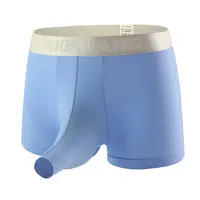 4PCS Mens Underwear, Bulge Enhancing Underwear Penis And Padded Hip And Butt  Underwear Sexy Men Underwear Big Penis Gay Push Up Cup Briefs,Blue,M price  in UAE,  UAE