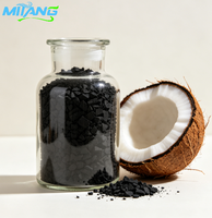 Charbon actif granulaire de coque de noix de coco à haute adsorption pour le traitement des eaux usées