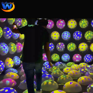 유치원 및 쇼핑몰을위한 몰입 형 실내 학습을위한 핫 세일 <span class=keywords><strong>AR</strong></span> 대화 형 점프 볼 게임 - Product Image 2