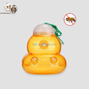 Trampa para Abejas y Moscas de la Fruta en Forma de Calabaza, Reutilizable, de Material PP, Mata Avispas, para Apicultura, Nueva - Product Image 1