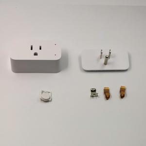 Smart Wi-Fi Enabled <b>Plug</b> <b>With</b> 1 Outlet 120V 15A Plastic Minimalist Design For Home Automation Wall <b>Switches</b> - Product Image 2