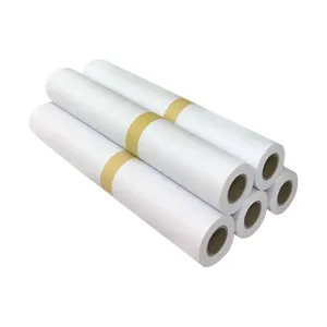 Factory Supply 24'' 36'' 50m Engineering drawing paper cad plotter paper roll For Garment