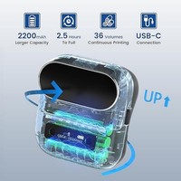 Chine fabricant mini imprimante portable autocollant étiquette machine d'impression M220 étiqueteuse pour bijoux/adresse/dossier étiquettes