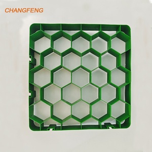 Vật liệu mới Turf Tăng cường chiều cao 70mm lồng vào nhau pavers ngựa cỏ bảo vệ HDPE bãi đậu xe lưới cho đường lái xe sử dụng - Product Image 2