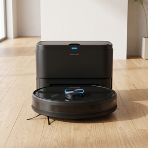 หุ่นยนต์กวาดอัจฉริยะพร้อมฟังก์ชันกวาด ถู และดูดฝุ่นในตัว ทำงานอัตโนมัติเต็มรูปแบบ สำหรับใช้ในบ้าน ดีไซน์บางเฉียบ แรงดูด 3000Pa - Product Image 2