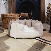 Vente chaude d'hiver Lit en peluche de luxe pour chien et chat Lits de haute qualité, imperméables et chauds pour animaux de compagnie pour petits animaux