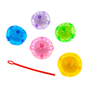 Mini Pull-Tape Spinning Top Plastic Hand Pull Gyro Juguetes para niños Juego divertido - Product Image 6