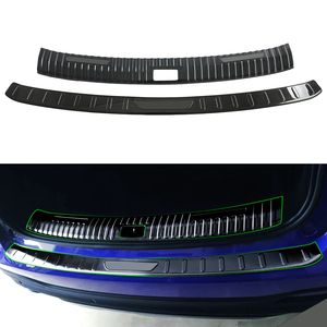 Protection de seuil de coffre arrière ABS pour voiture, plaque de protection de bagages, accessoires de carrosserie pour MG HS 2022 - Product Image 2