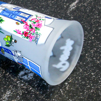 Vasos de Vidrio Esmerilado Personalizados con Diseño de Mapa de las Islas, Tortuga, Recuerdo de Bulgaria, Parga, Lanzarote, Aruba