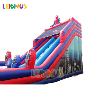 Alto commerciale Gian-t gonfiabile scivolo d'acqua spiderman in Pvc buttafuori di salto castelli scivolo fabbrica scivoli gonfiabili per adulti - Product Image 3