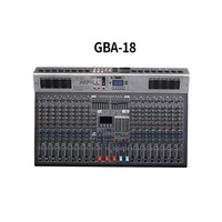 Console de mixage audio USB professionnelle 16 canaux GBA18, très vendue, idéale pour la scène DJ et l'enregistrement