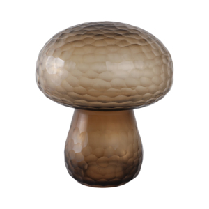 Scultura di Fungo in Vetro con Design Intagliato per Decorazione Casa, Soggiorno, Mensola, Tavolino da Caffè - Product Image 3