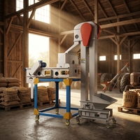 Machine de séparation magnétique à haut rendement pour graines et céréales, dispositif de nettoyage des boules de terre pour ligne d'équipement de traitement des grains