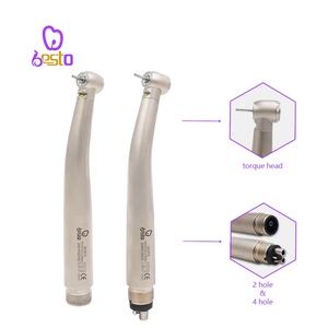 Dent LED E-generator punta pulsante ad alta velocità manipolo cuscinetti in ceramica manipolo turbina aria 4 fori odontoiatria attrezzature - Product Image 6