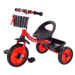 Vélo d'équilibre en plastique pour bébé, tricycle à 3 roues pour tout-petits, trottinette d'entraînement à pédales pour enfants de 2 à 4 ans - Product Image 3
