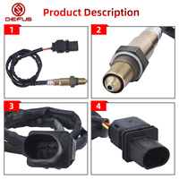 Sensor de Oxígeno de Alta Calidad DEFUS LSU 4.9, Sensor Lambda 1.5L para Chevrolet/Ford Ecosport ACE, Tamaño OEM 1928404687, ¡Oferta!