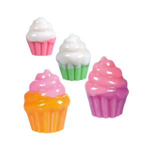 Gomitas Amos 4D con Forma de Cupcake, Jugo de Frutas Mixto de Alta Calidad, Gomitas 3D con 4 Colores y Sabores - Product Image 4