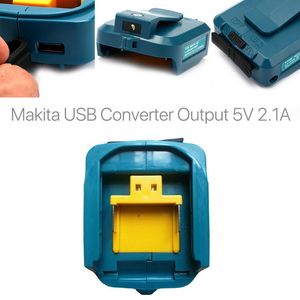 Convertidor de cargador de adaptador de batería de iones de litio USB para adaptador de batería Makitas BL1830 BL1430 <span class=keywords><strong>ADP05</strong></span> - Product Image 2