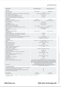 En stock Inversor solar SMA Sunny tripower 60 energía inteligente híbrido alto voltaje 50KW 60KW inversor solar de alta calidad - Product Image 3