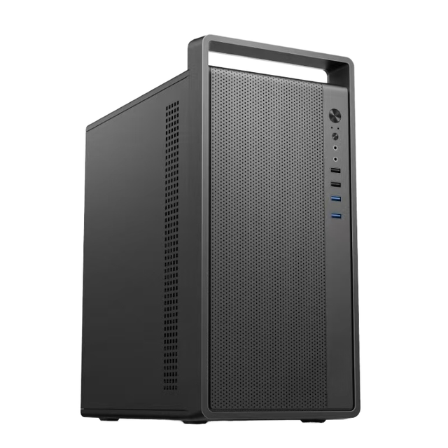 Custom PC Case MATX Mid Tower Desktop Chassis for Gaming & Business Computer Cabinet Factory Price Pc Table Desk Case Cabinet