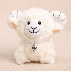 Grosir Kalung Mutiara Lucu Gantungan Kunci Boneka Domba OEM Boneka Domba Super Lembut Mainan Hewan Boneka untuk Hadiah - Product Image 6