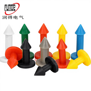 RUNDE Boucle de <span class=keywords><strong>gaine</strong></span> de transformateur 12,5 mm 15 mm 10 kV <span class=keywords><strong>pour</strong></span> boîte de jonction de barre omnibus, blindage plastique, 5000/sac - Product Image 1
