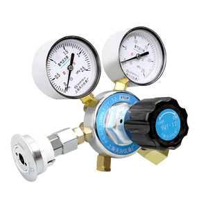 โรงงานเครื่องมือเซี่ยงไฮ้เทียนชวน รุ่น YQY-12 เครื่องปรับแรงดันออกซิเจน 1.5Mpa แบบขั้นตอนเดียว ตัวลดแรงดันแก๊สทองเหลือง - Product Image 3