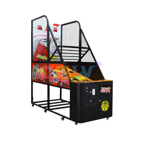 Machine de basket-ball pliable à pièces pour adultes CGW, jeux d'arcade, basket-ball de rue