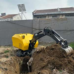 Chinese elektrische graafmachine, mini elektrische graafmachine op afstand bestuurd, elektrische RC graafmachine, slimme bouwmachines - Product Image 2