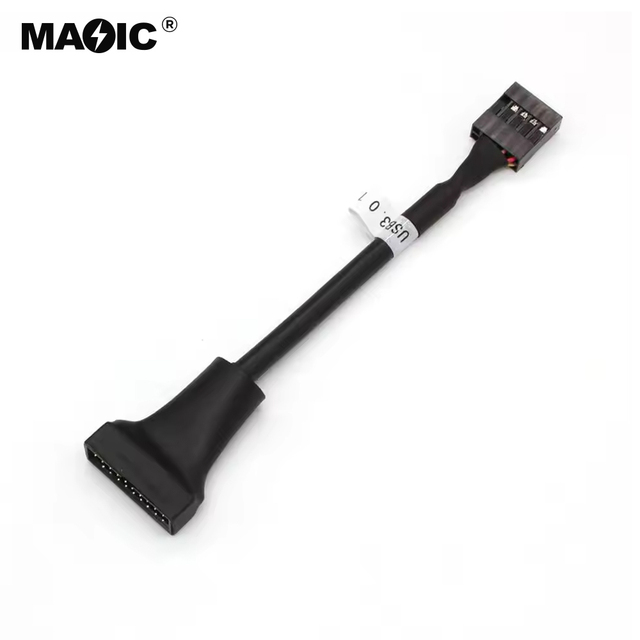 USB 20pin Female to USB 9pin Male USB3.0 to USB2.0 Adapter Converter Cable