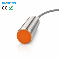Capteur de proximité rond M18 à tête encastrée 8 mm pour détection de métaux, capteur inductif pour équipement d'automatisation de machines CNC