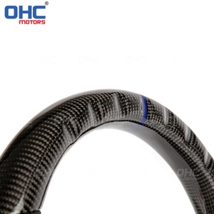 Volante Personalizado de Fibra de Carbono Real para <span class=keywords><strong>Volvo</strong></span> <span class=keywords><strong>XC40</strong></span> XC60 S60, Volante OHC MOTORS - Product Image 6